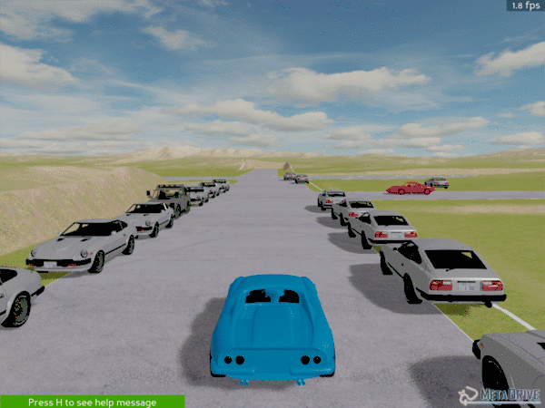 Left turn scenario 1