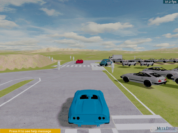 Parking lot scenario